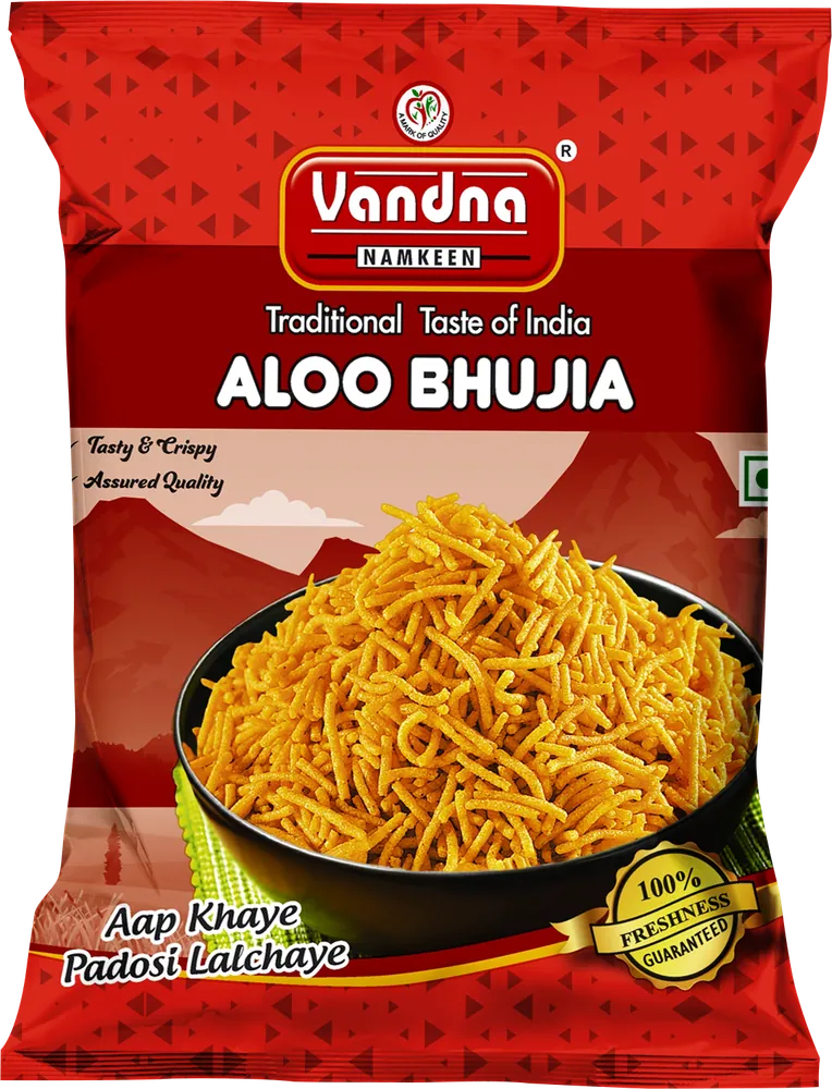 Aloo Bhujia ₹5 pack, front view