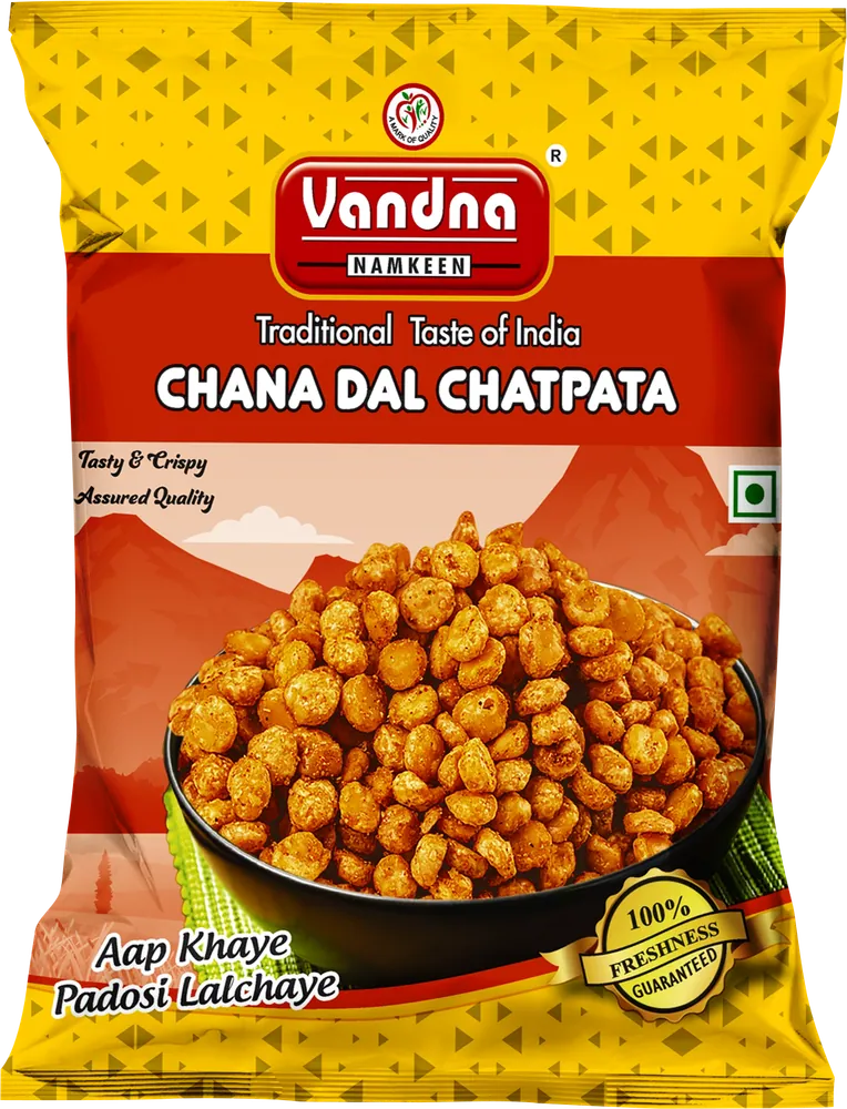 Chana Dal Chatpat ₹5 pack, front view