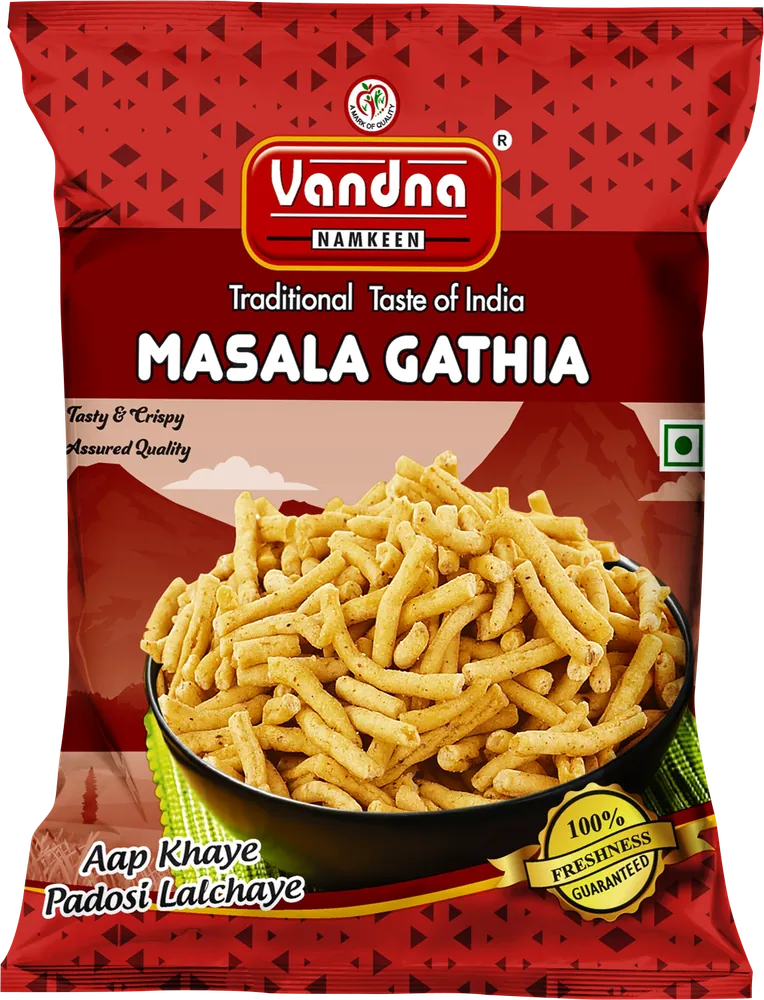 Masala Ghatiya ₹5 pack, front view