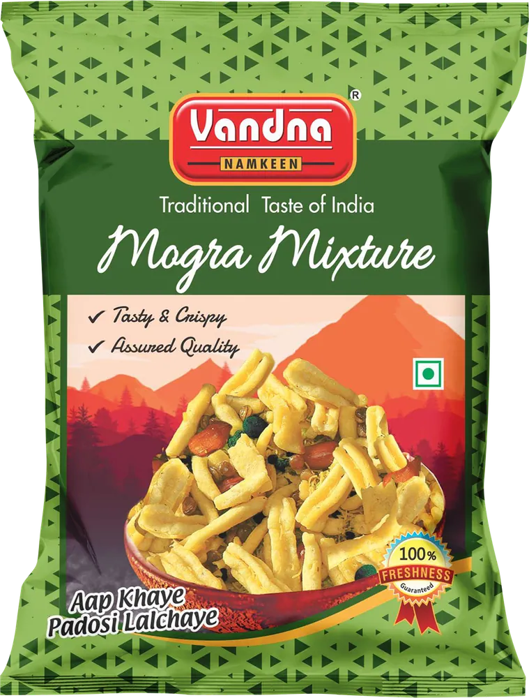 Mogra Mixture ₹10 pack, front view