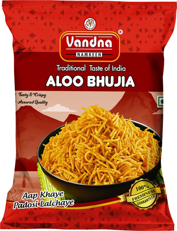 Aloo Bhujia ₹5 pack, front view