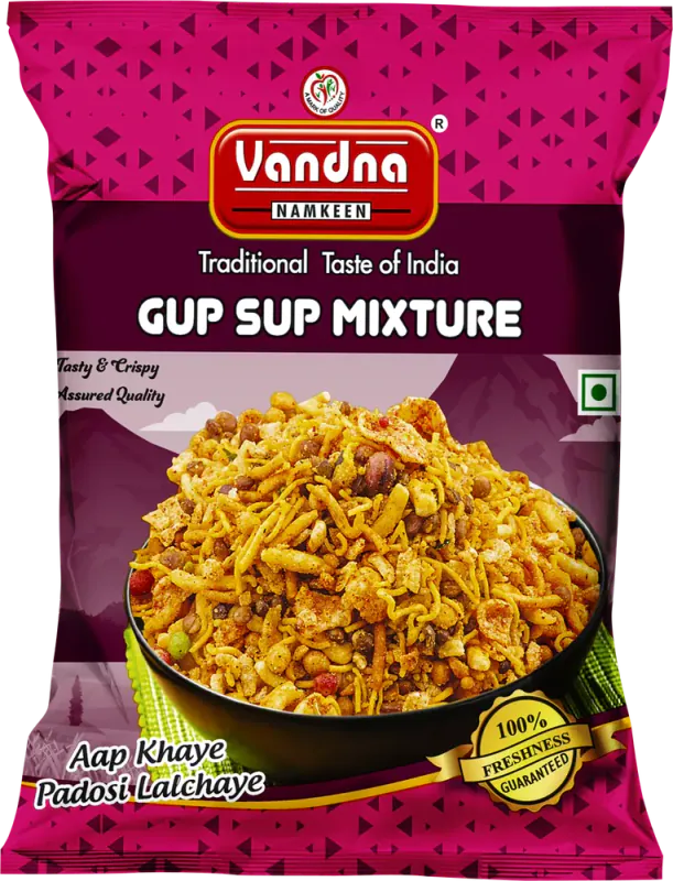Gupsup Mixture ₹5 pack, front view