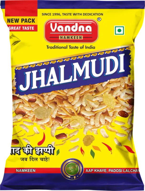 Jhalmuri ₹10 pack, front view