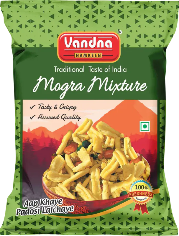 Mogra Mixture ₹10 pack, front view