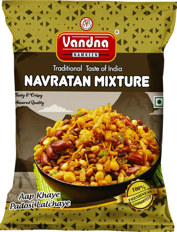 Navratan Mixture ₹5 pack, front view