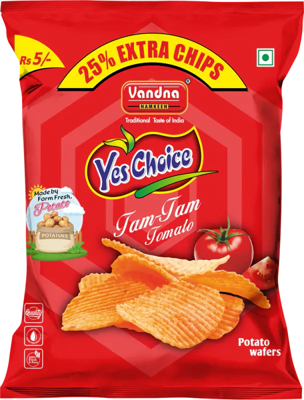 Yes Choice Tamtam Tomato ₹5 pack, front view