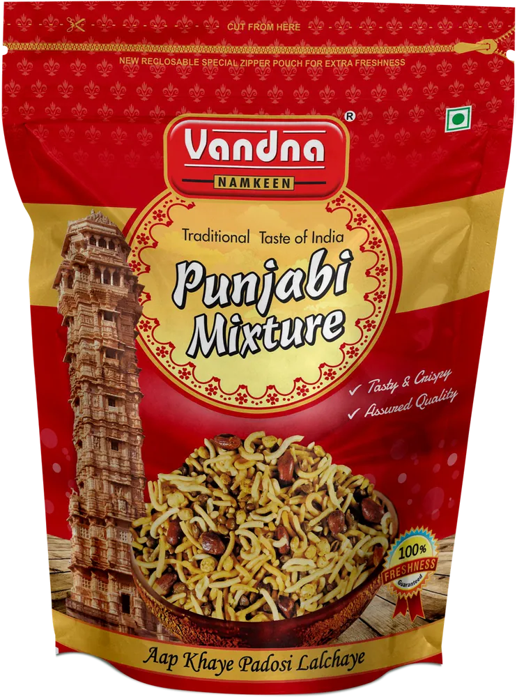 Punjabi Mixture 400g pack, front view