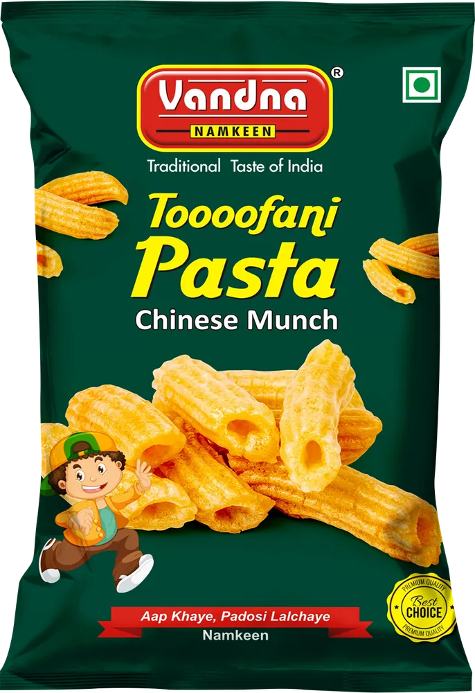 Toofani Pasta ₹5 pack, front view